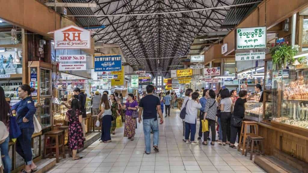 13 Asian Markets That Offer an Authentic Taste of Local Culture 13 Bogyoke Aung San Market Yangon Myanmar