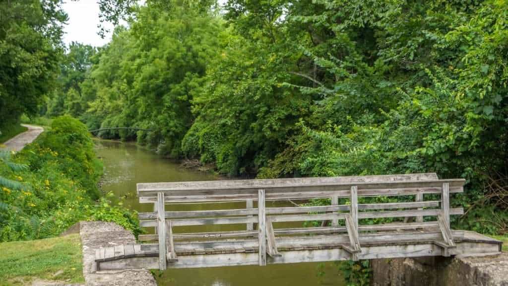 10 Underrated U.S. National Parks That Offer Adventure and Tranquility 9 Cuyahoga Valley National Park Ohio bridge river place