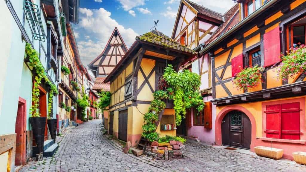 19 Fairytale Villages Around the World That Are Straight Out of a Storybook 17 Eguisheim France place