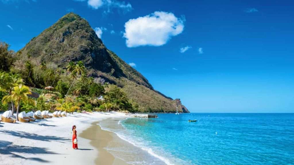 8 Caribbean Islands That Offer More Than Just Beaches 6 St. Lucia beach place travel women