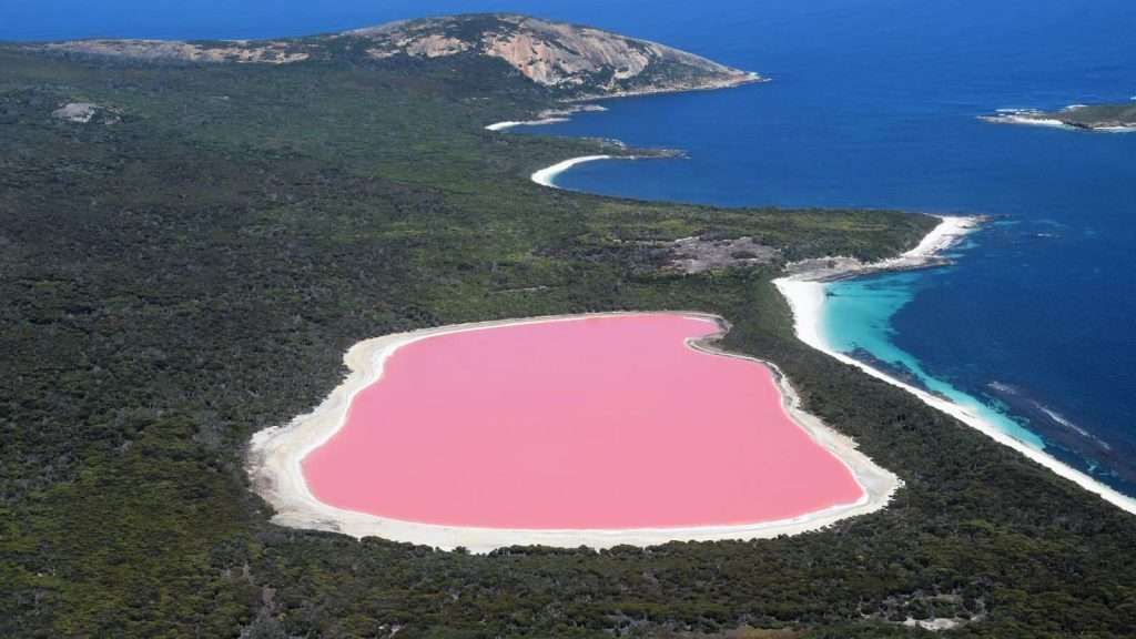 25 Places You’re Allowed to Visit… But Only If You Follow Strange Rules 24 Lake Hillier Western Australia