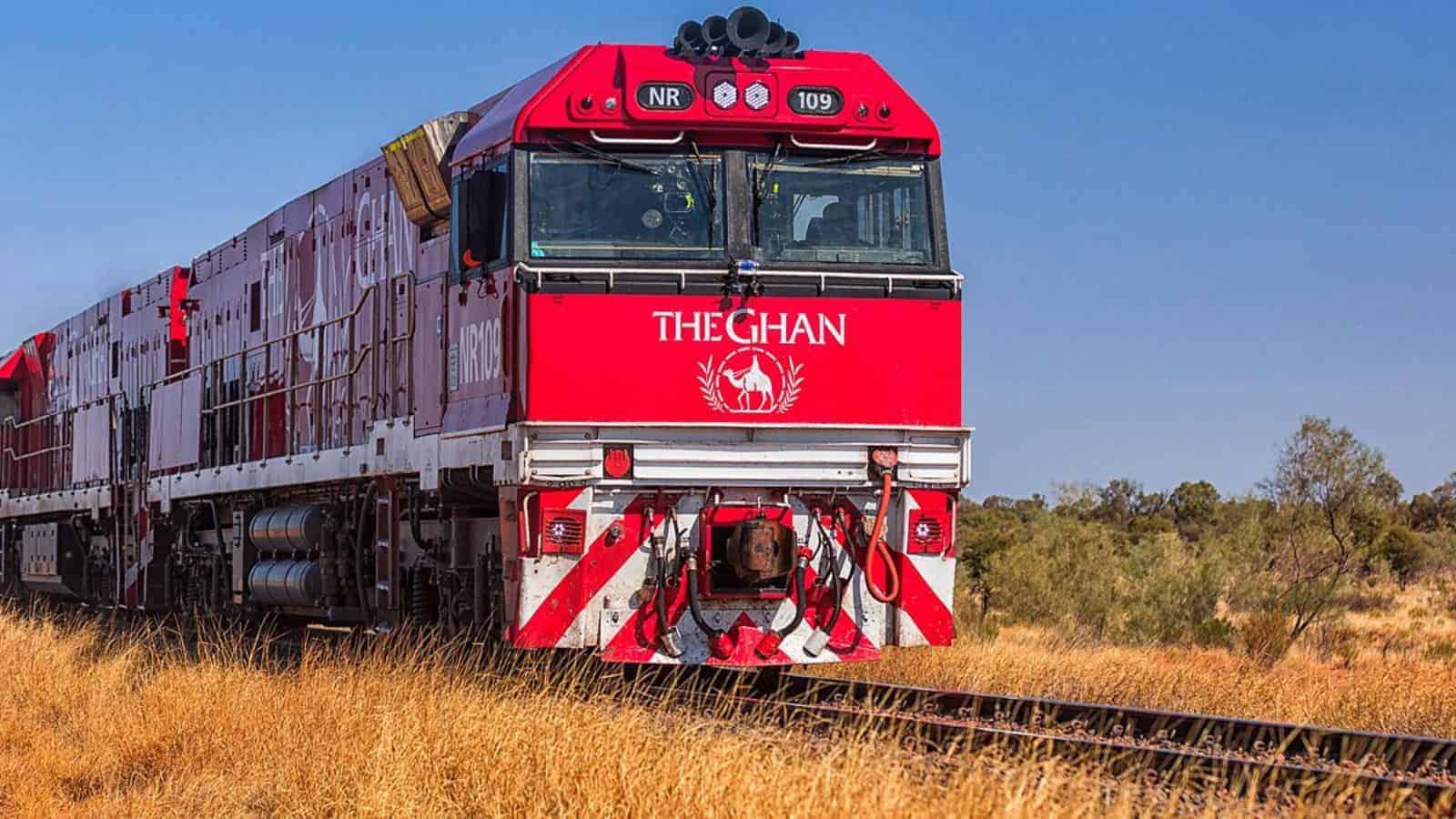 20 Unbelievably Scenic Train Rides That Should Be on Your Travel Bucket List 7 The Ghan Australia train
