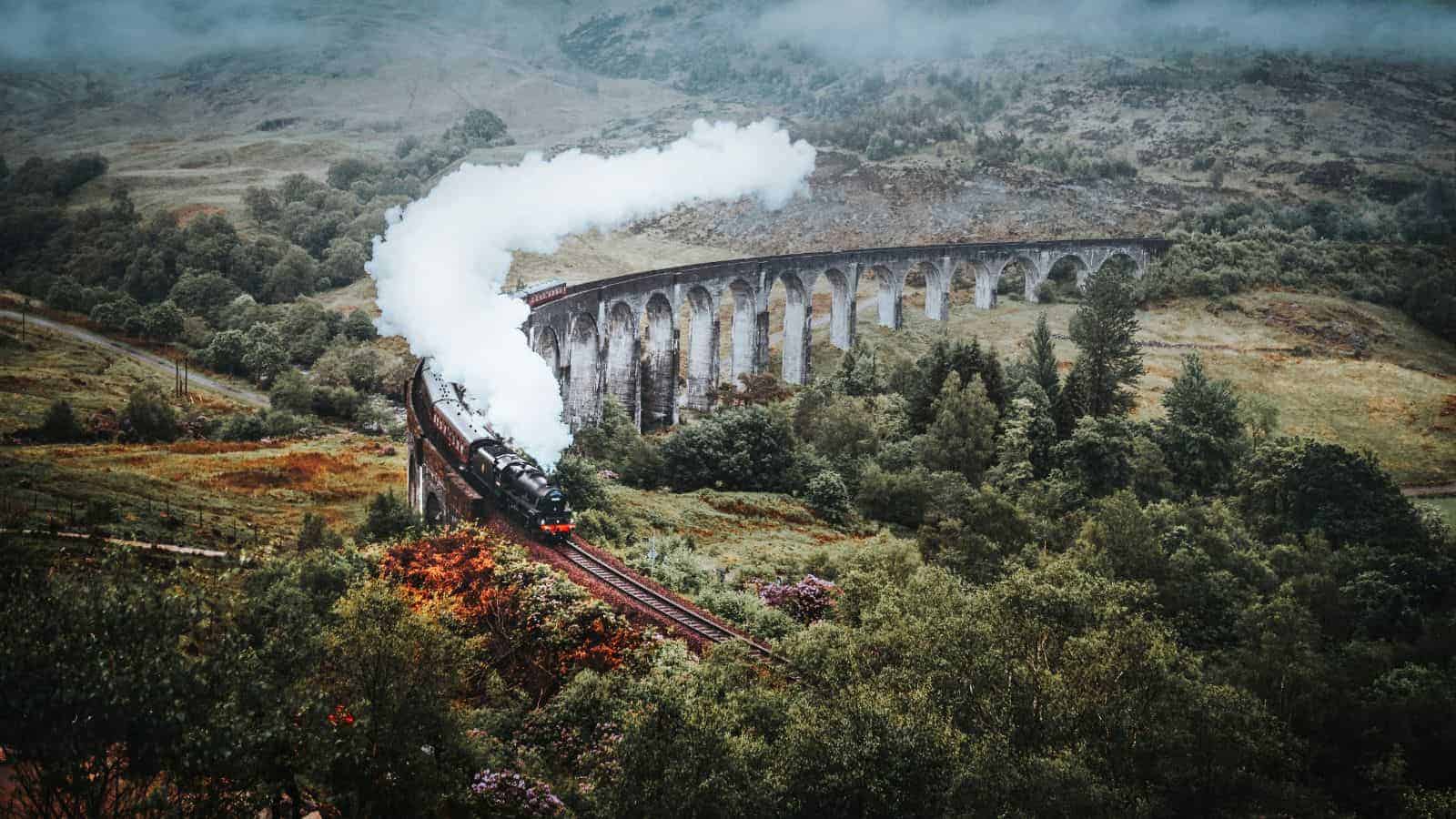 20 Unbelievably Scenic Train Rides That Should Be on Your Travel Bucket List 5 The West Highland Line Scotland