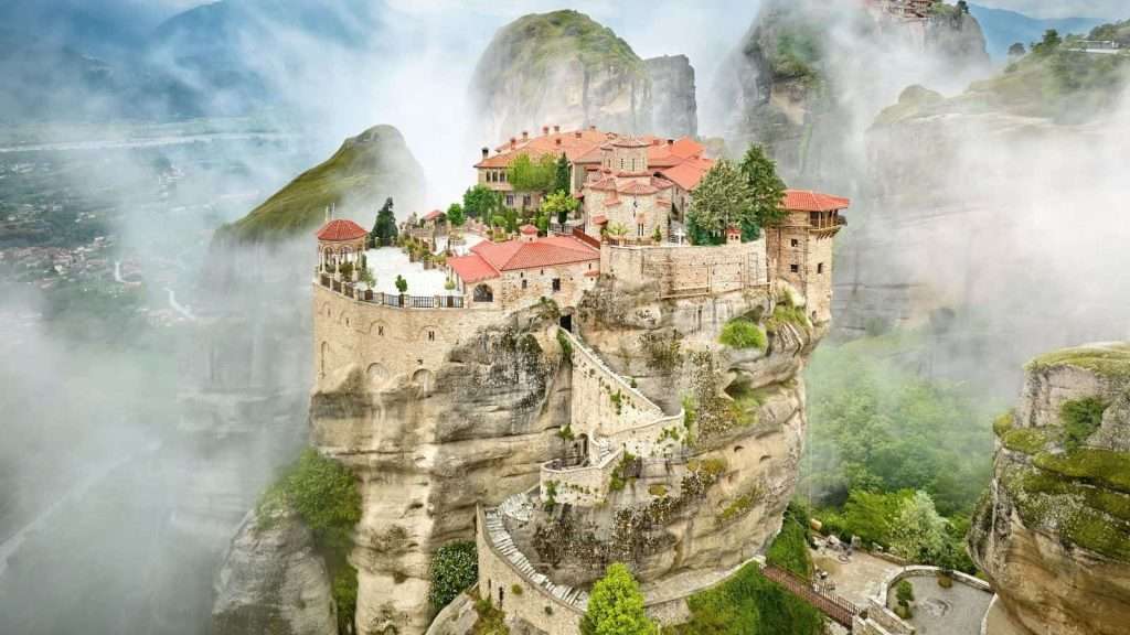 19 Stunning Cliffside Towns You Have to See to Believe 17 Meteora Greece
