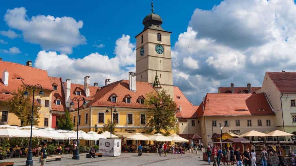 18 of The Best Destinations for Heart Surgery Tourism 16 Sibiu Romania place people walking crowded