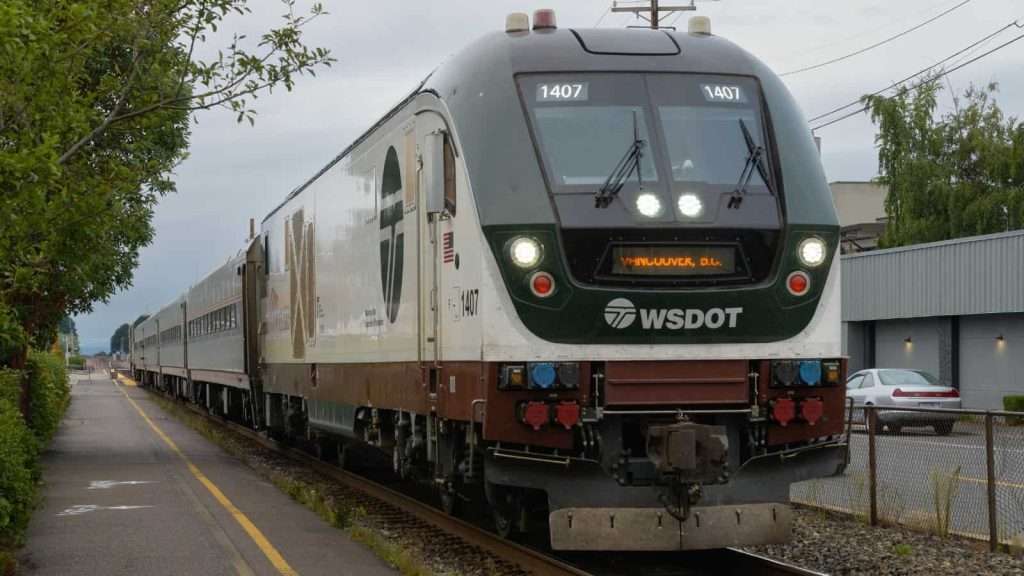 20 Incredible Scenic Train Journeys in the US 7 Amtrak Cascades Eugene Oregon to Vancouver BC train