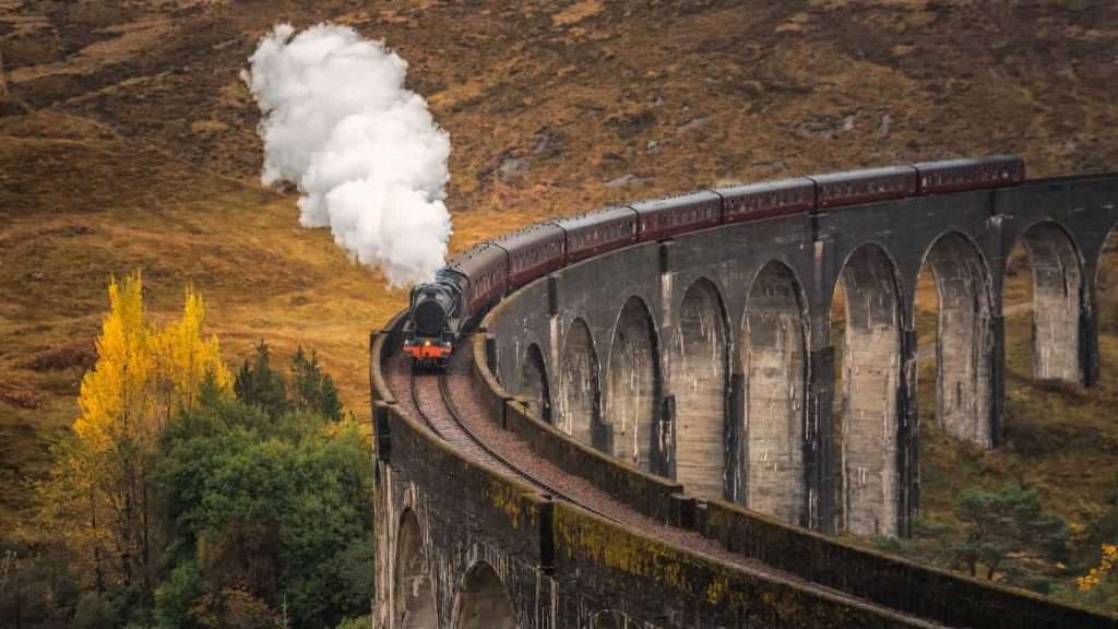 Step Into the Screen: 18 Movie Locations You Can Actually Visit 12 Glenfinnan Viaduct Scotland train