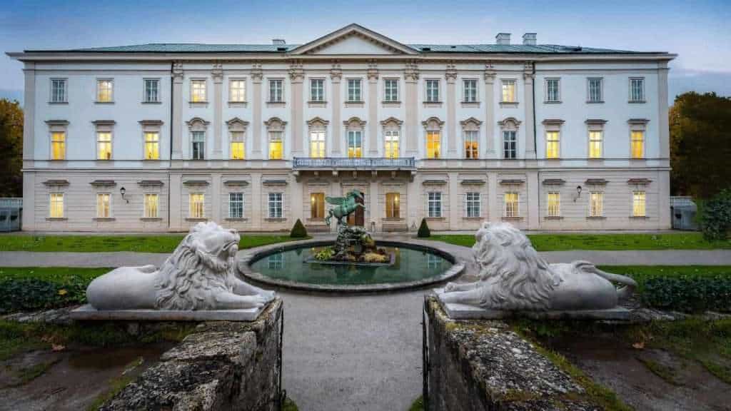 Mirabell Gardens and Pegasus Fountain