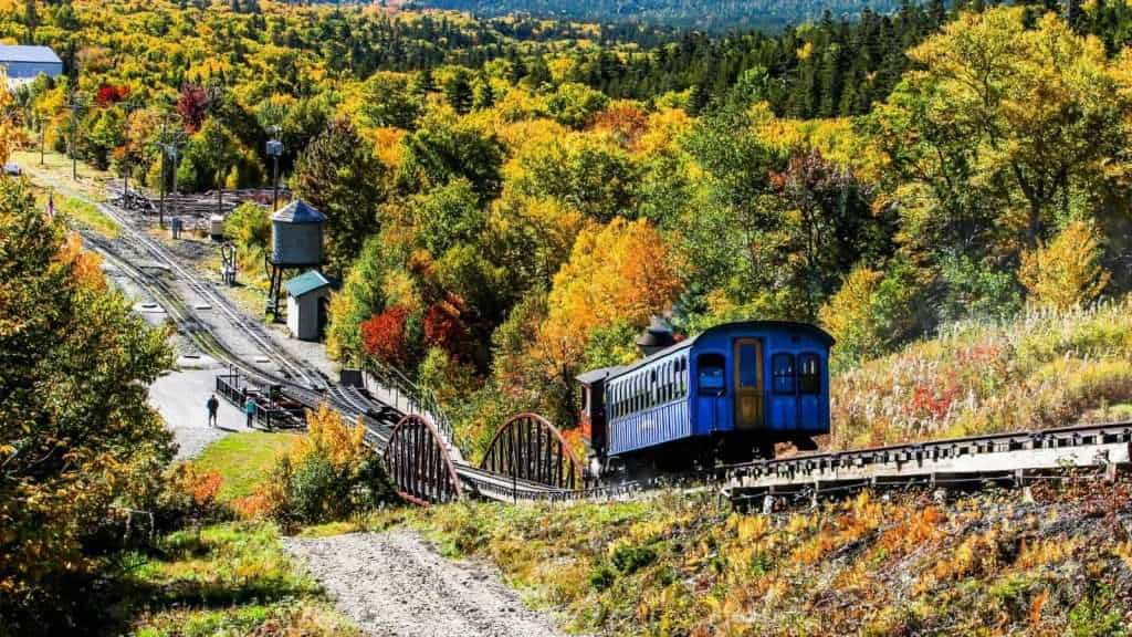 20 Lesser-Known U.S. Mountains Worth the Climb 11 Mount Washington Cog Railway New Hampshire train