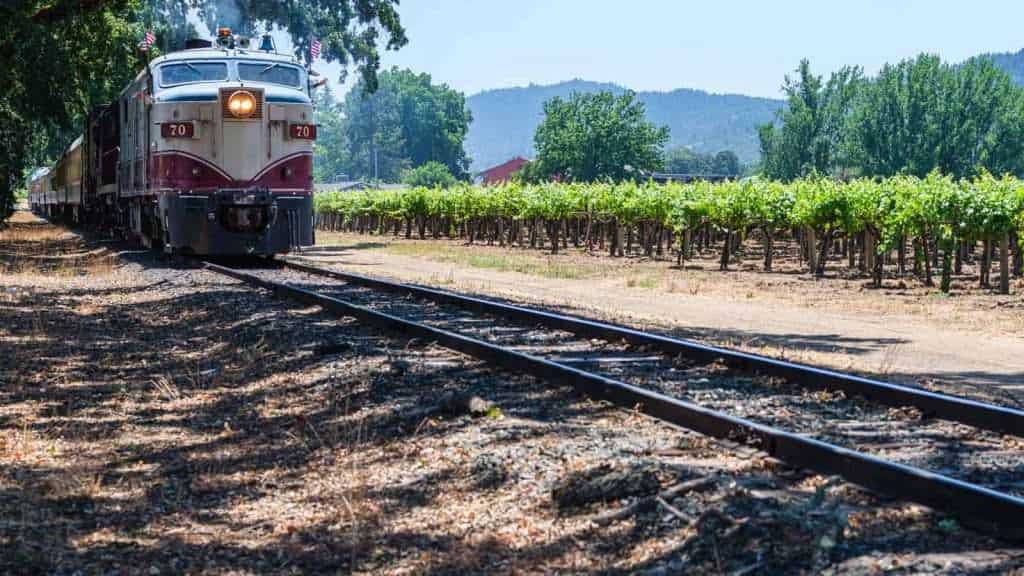 20 Incredible Scenic Train Journeys in the US 14 Napa Valley Wine Train California train