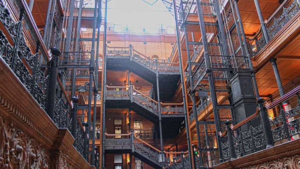 19 Iconic Movie Locations That Are Still Around So You Can Revisit the Glory Days 16 bradbury building