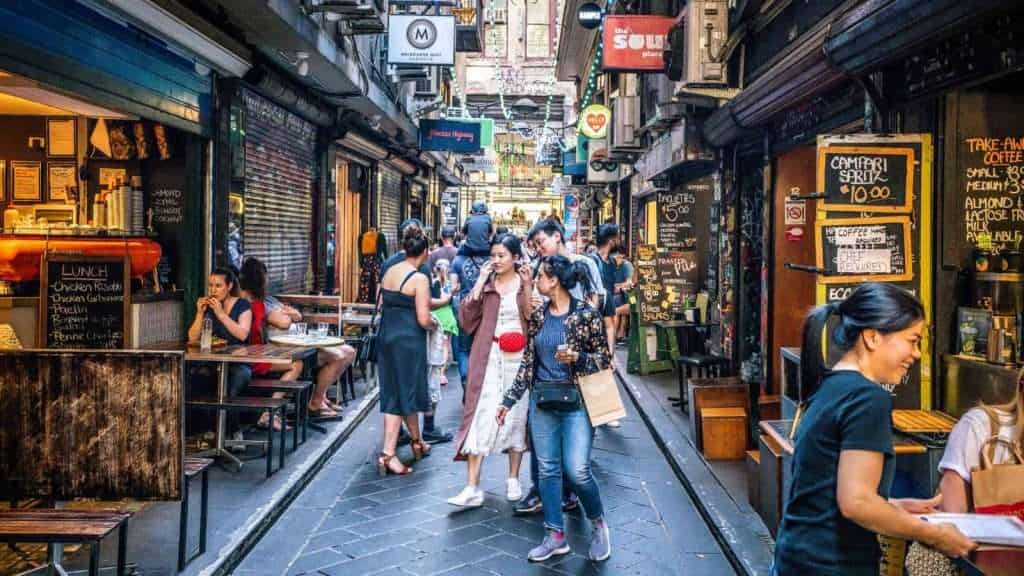 20 Coffee-Centric Cities Every Coffee Aficionado Should Visit 4 melbourne australia coffee shop people eating drink