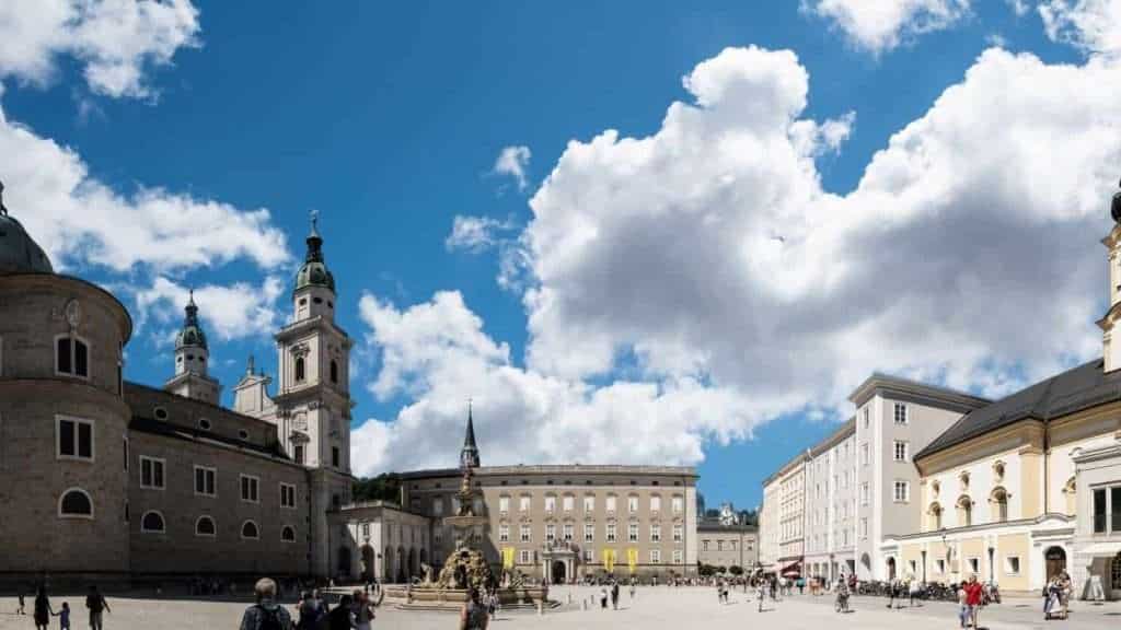 19 Movie Locations You Can Actually Visit from The Sound of Music 6 residenzplatz salzburg austria