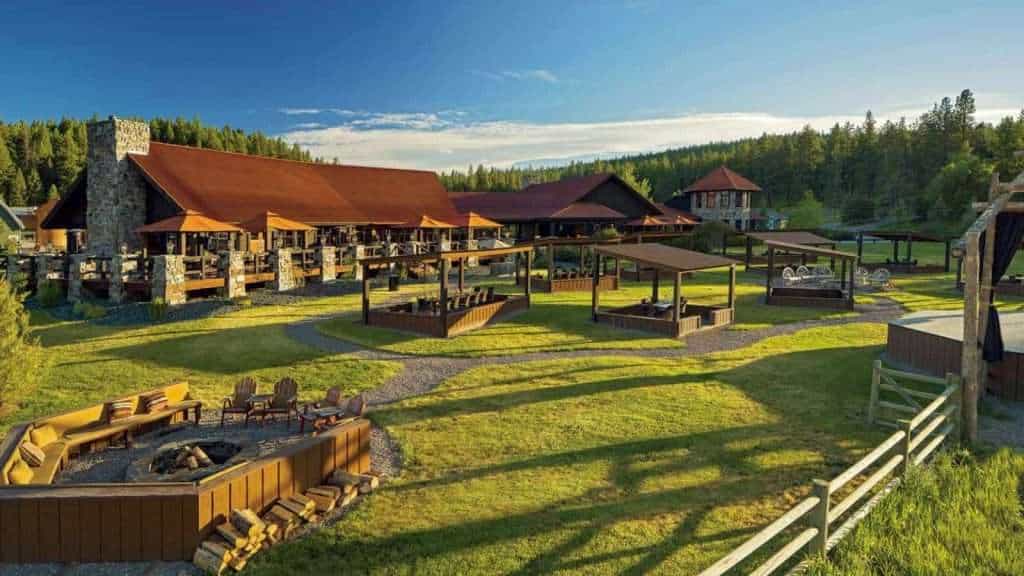 24 American Resorts So Remote You’ll Question How They Even Exist 24 the resort at paws up greenough montana