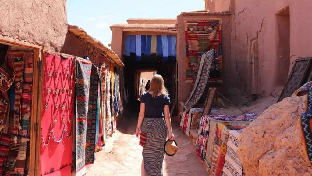 18 Gorgeous Mountain Villages That Feel Like a Hidden World 7 Ait Benhaddou Morocco women travel