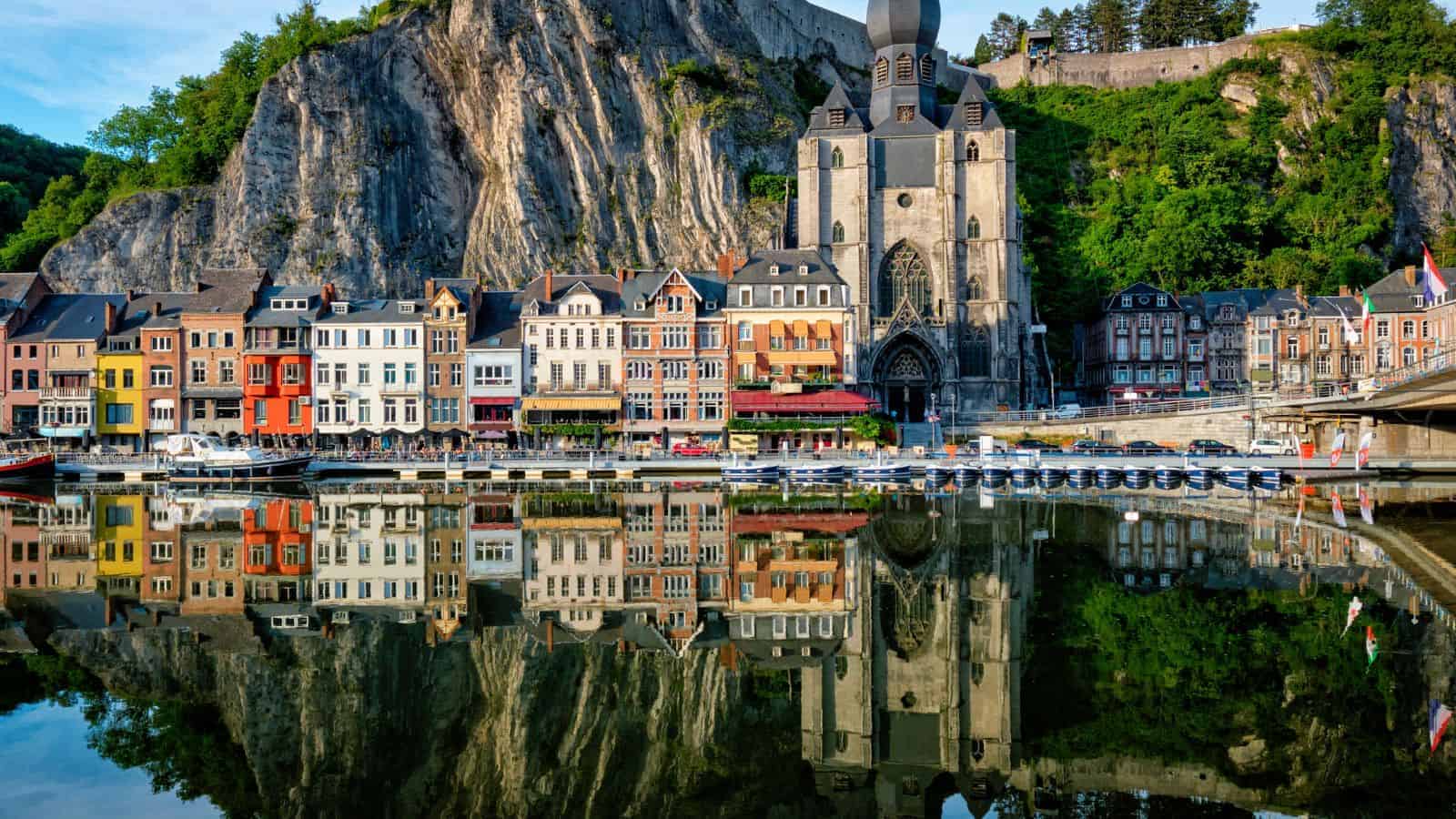 20 Enchanting European Villages That Look Like They Belong in a Fairy Tale 19 Dinant Belgium