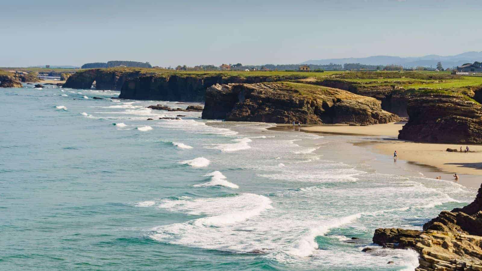 20 Remote Beach Destinations Where You’ll Have the Sand All to Yourself 5 Playa Catedrales Spain