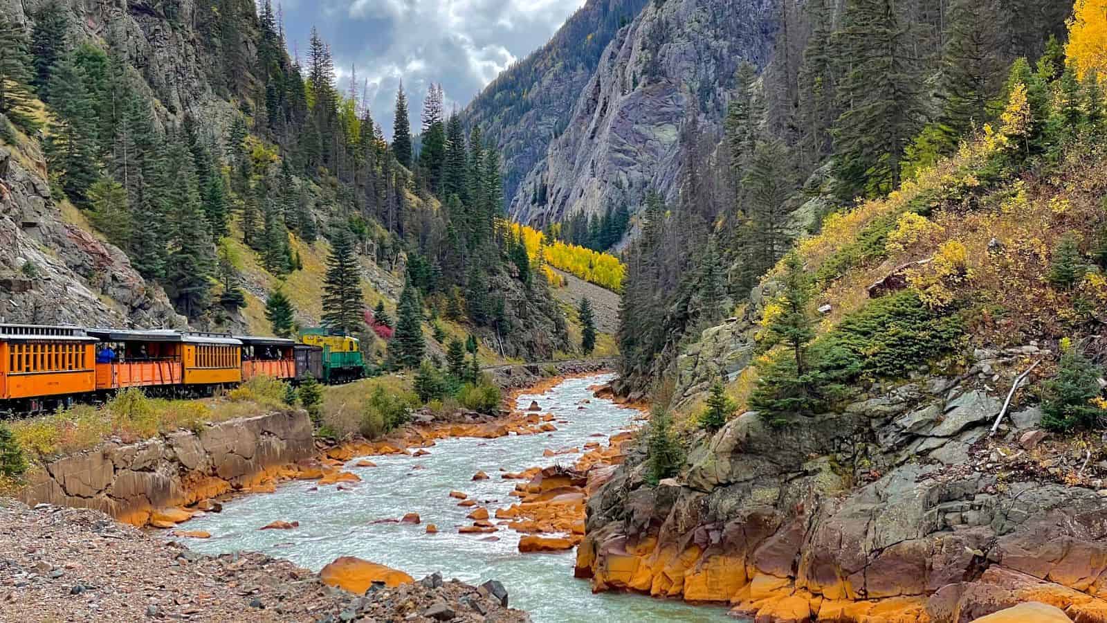 20 Unbelievably Scenic Train Rides That Should Be on Your Travel Bucket List 15 The Durango Silverton Narrow Gauge Railroad USA