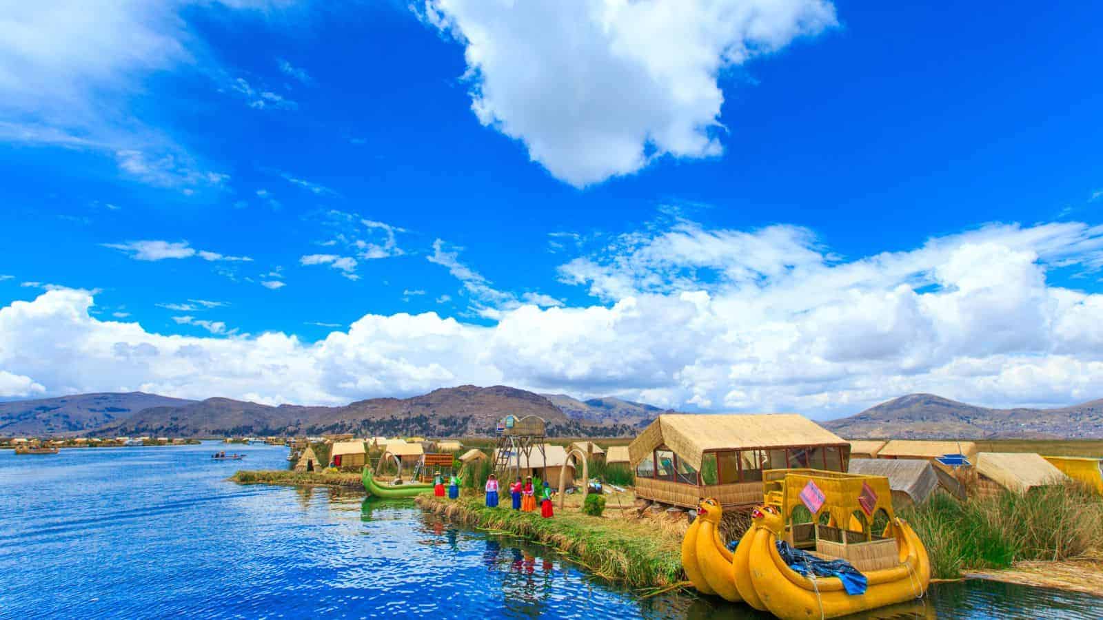 16 Villages Around the World Where Ancient Traditions Live On 10 Uros Floating Islands Peru