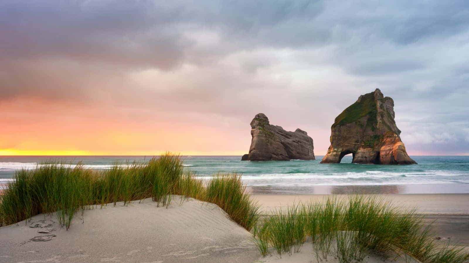 22 Unspoiled Beach Getaways You’ve Probably Never Heard Of But Should Visit 23 Wharariki Beach New Zealand