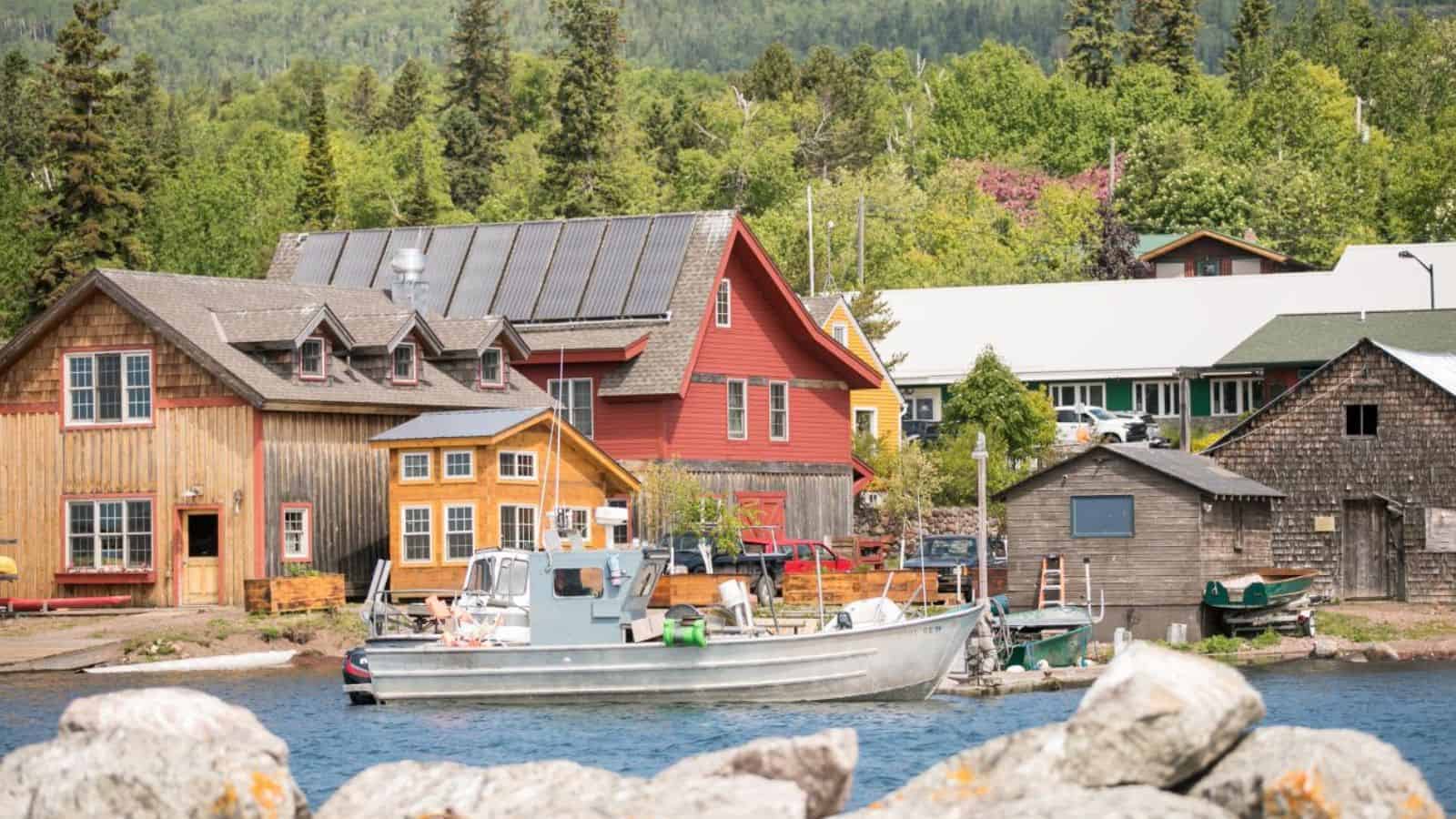 10 U.S. Villages Only Locals Know Are Perfect for Relaxation 7 A Lakeside Whisper in Grand Marais Minnesota