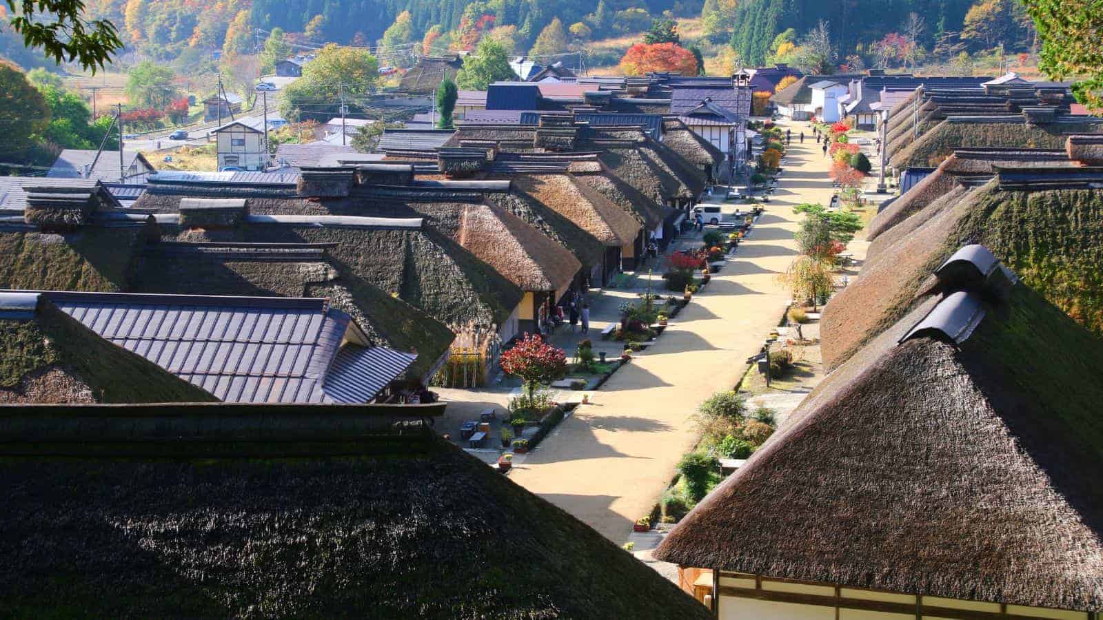 18 Hidden Gems in Japan That Only the Locals Know About 10 Ouchi juku Fukushima Prefecture