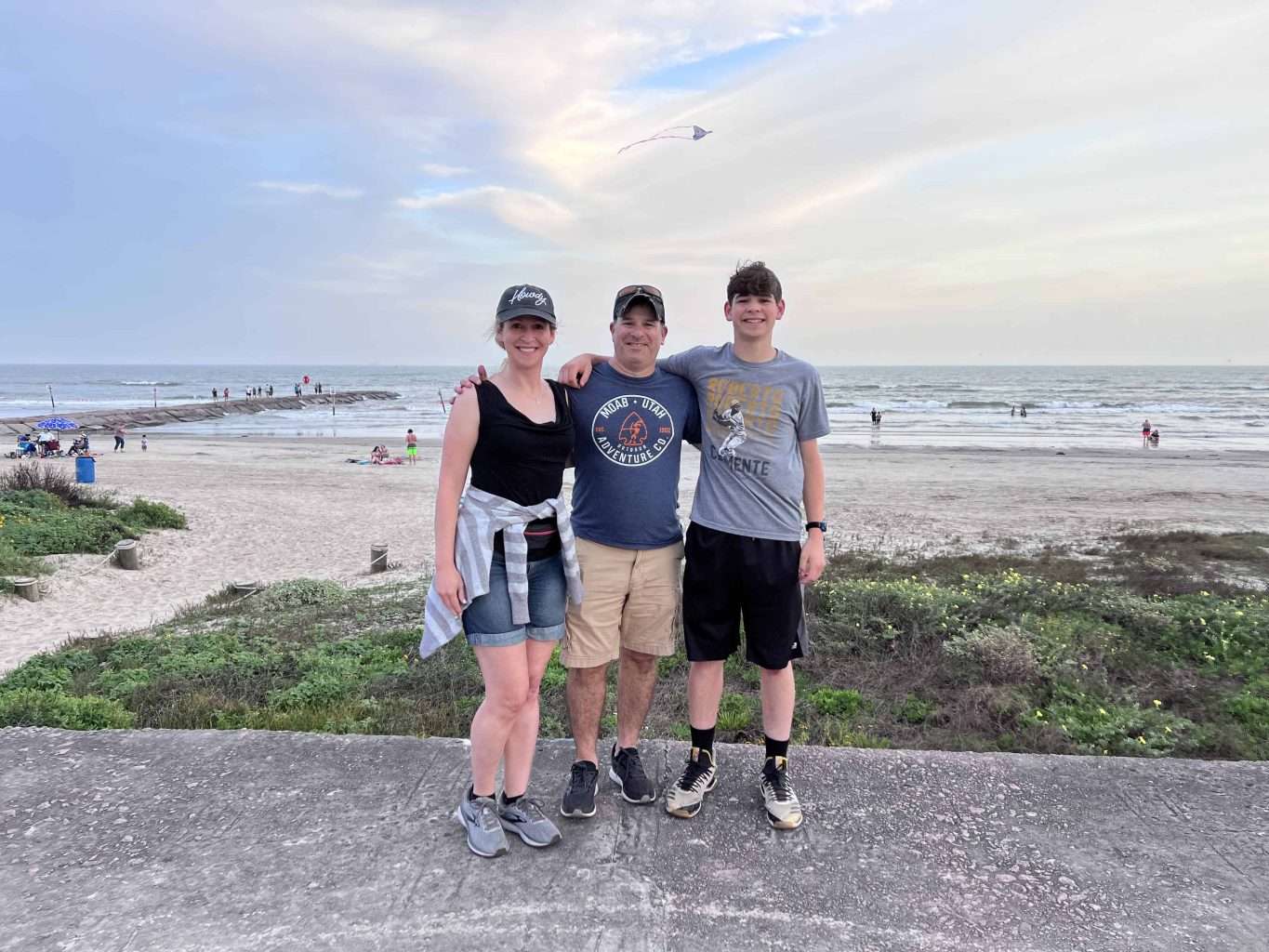 As Families Seek Meaningful Experiences and Room to Explore, These Spring Trips Go Beyond the Beach and Theme Park 8 Galveston Island Family on Beach - Image Credit: Rachel K Belkin.