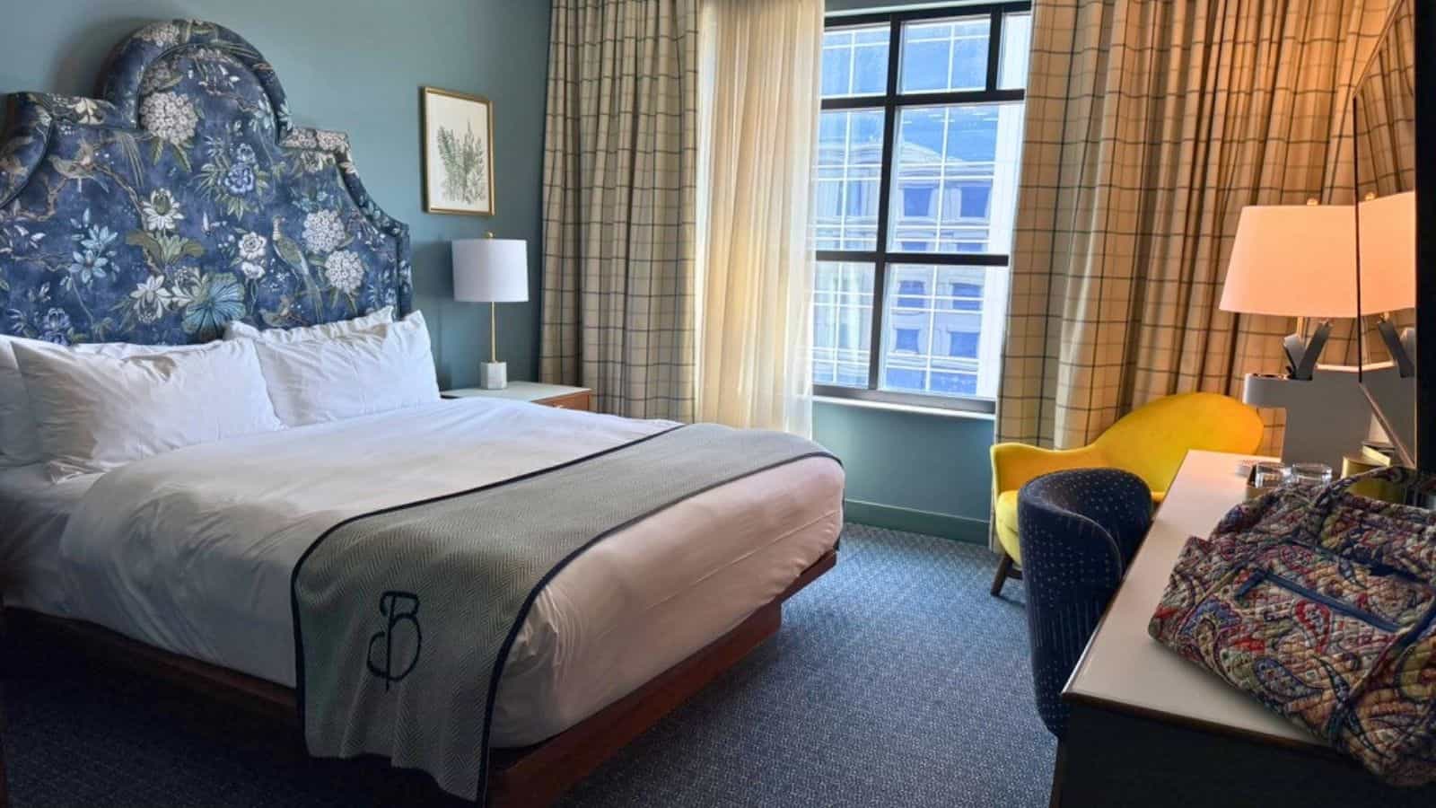 A Girls Trip to Fort Wayne With the Unexpected 6 The Bradley Hotel Room 2