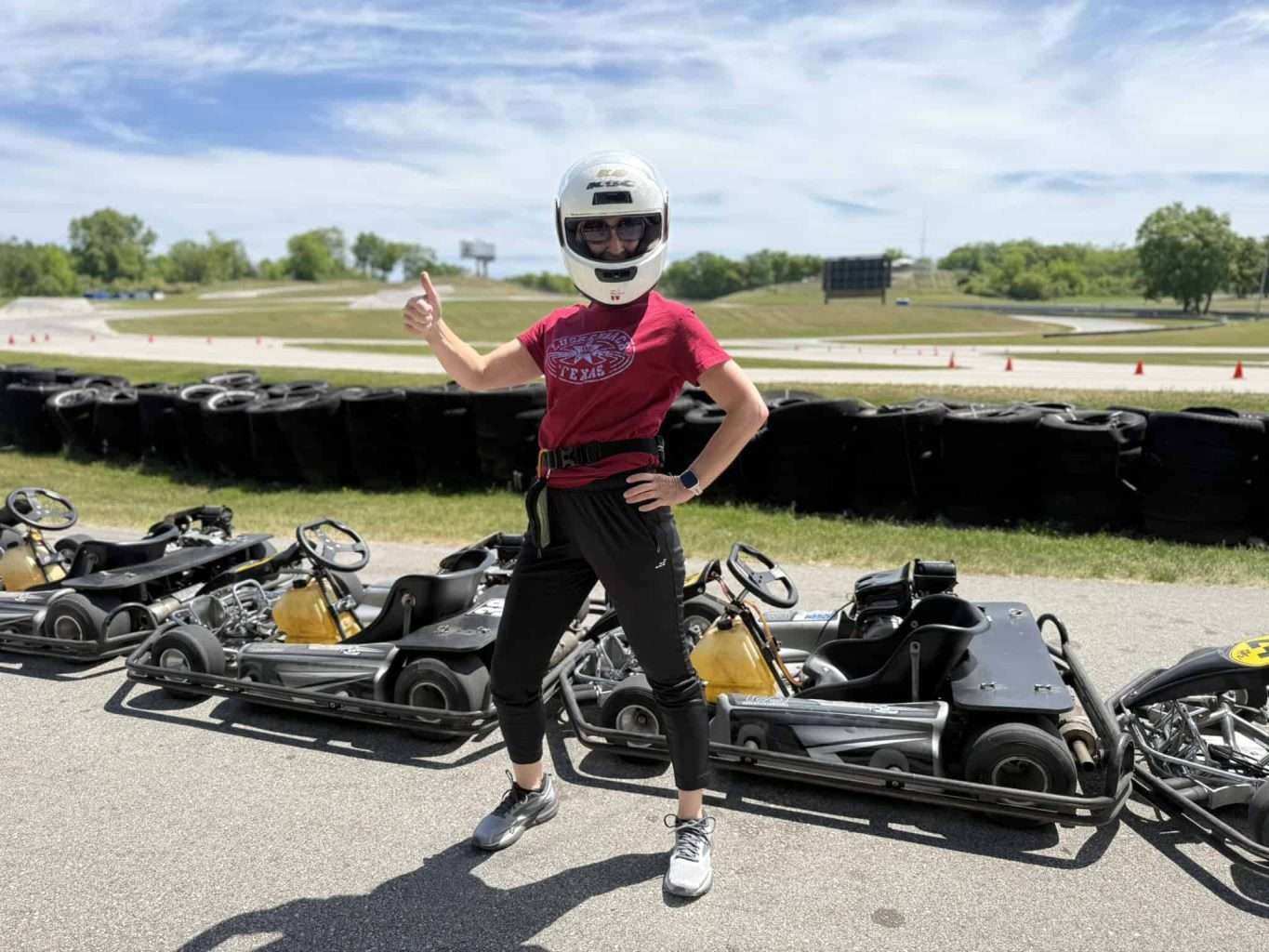 Why Not? 6 Karting at Road America Rachel K Belkin