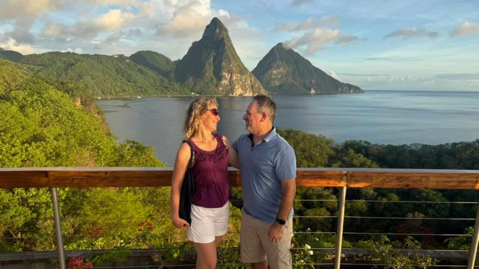 When the Family Travel Plans Fell Apart, We Found Exactly What We Needed 3 Jade Mountain View of Pitons St. Lucia